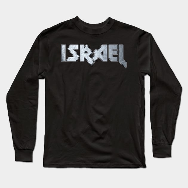 Heavy metal Israel Long Sleeve T-Shirt by KubikoBakhar